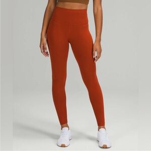Burnt Orange Lululemon Align Legging 28” Inseam